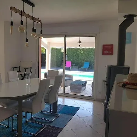 Avec Piscine Pres Hossegor Capbreton Villa Angresse
